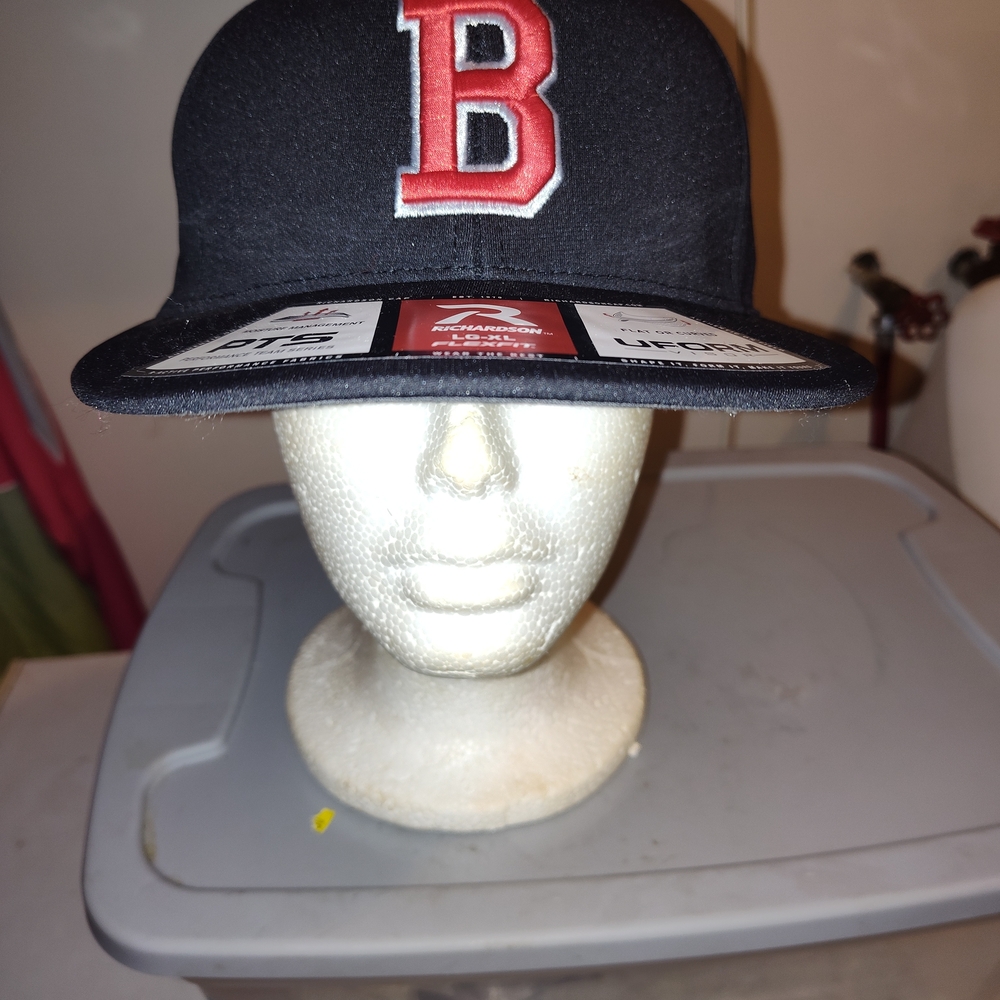 Black Cap with Red Letter B